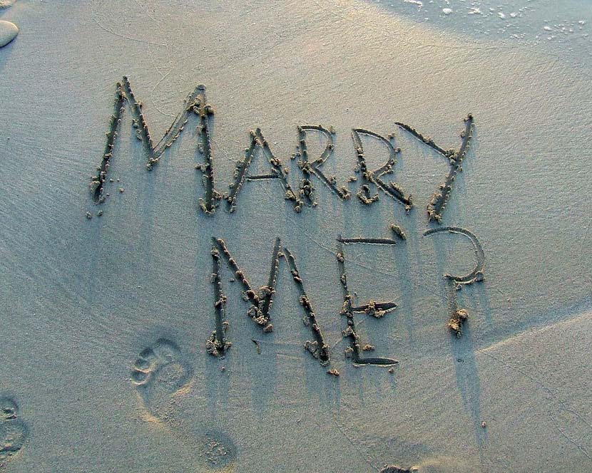 marry me？